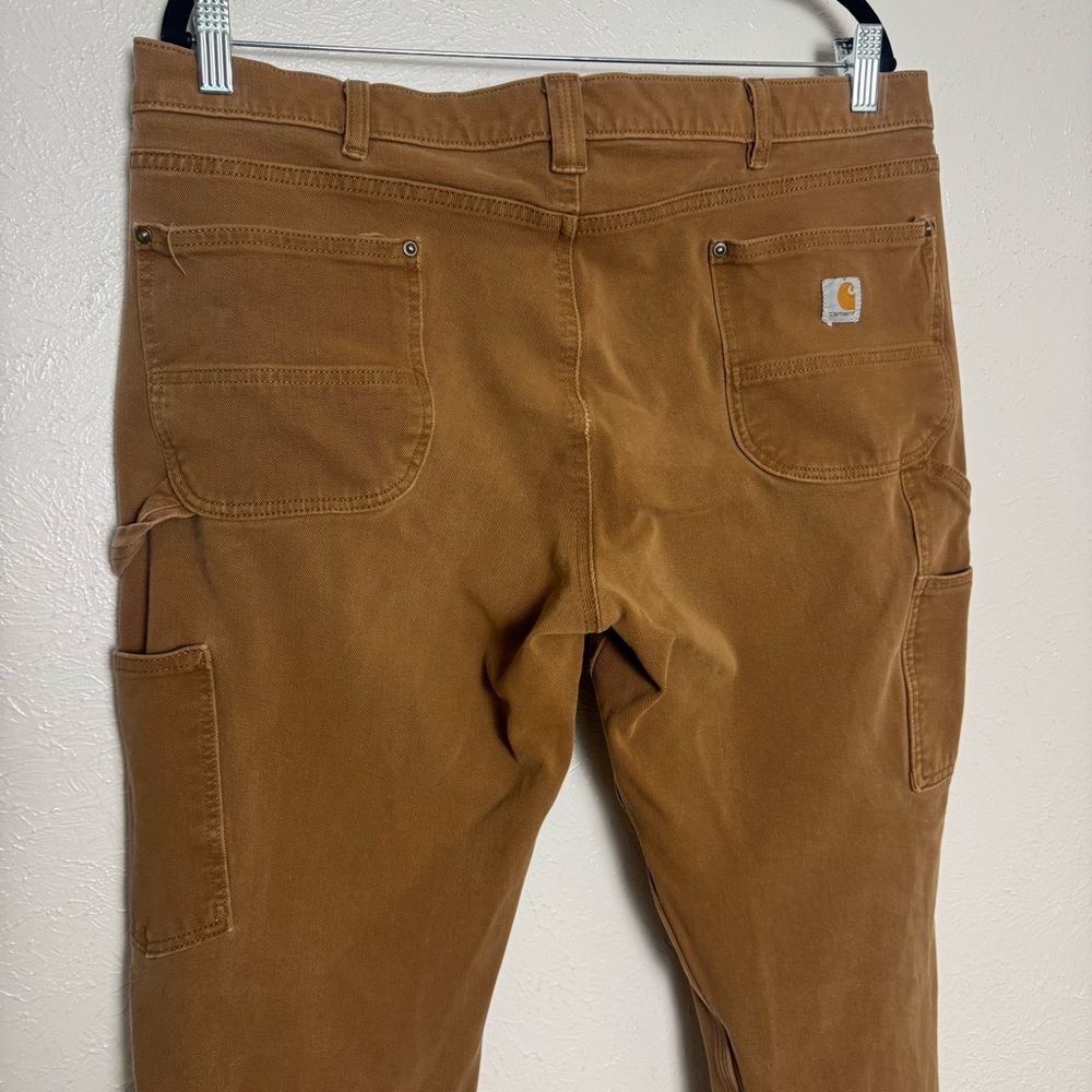 Carhartt Straight Fit Brown Work‎ Pants - Picture 3 of 9